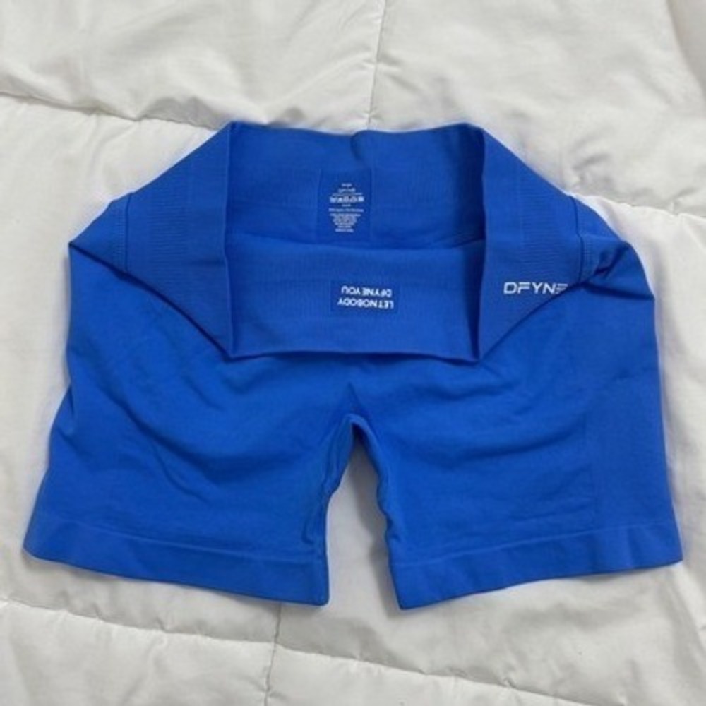 Dfyne impact shorts 4.5" electric blue large - Picture 4 of 6